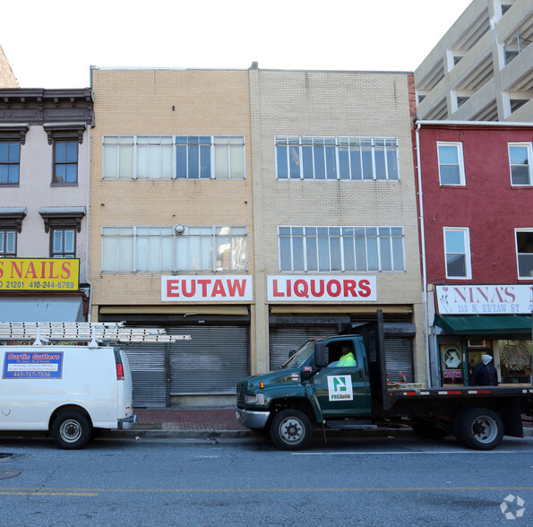 115 N Eutaw St, Baltimore, MD for sale - Primary Photo - Image 1 of 1