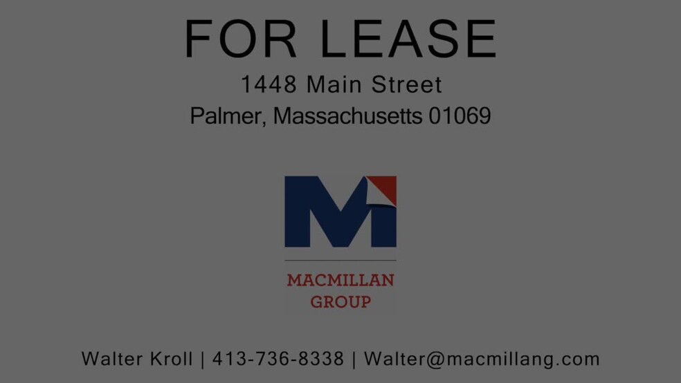 1448 Main St, Palmer, MA à louer - Vid o sur l inscription commerciale - Image 2 de 9