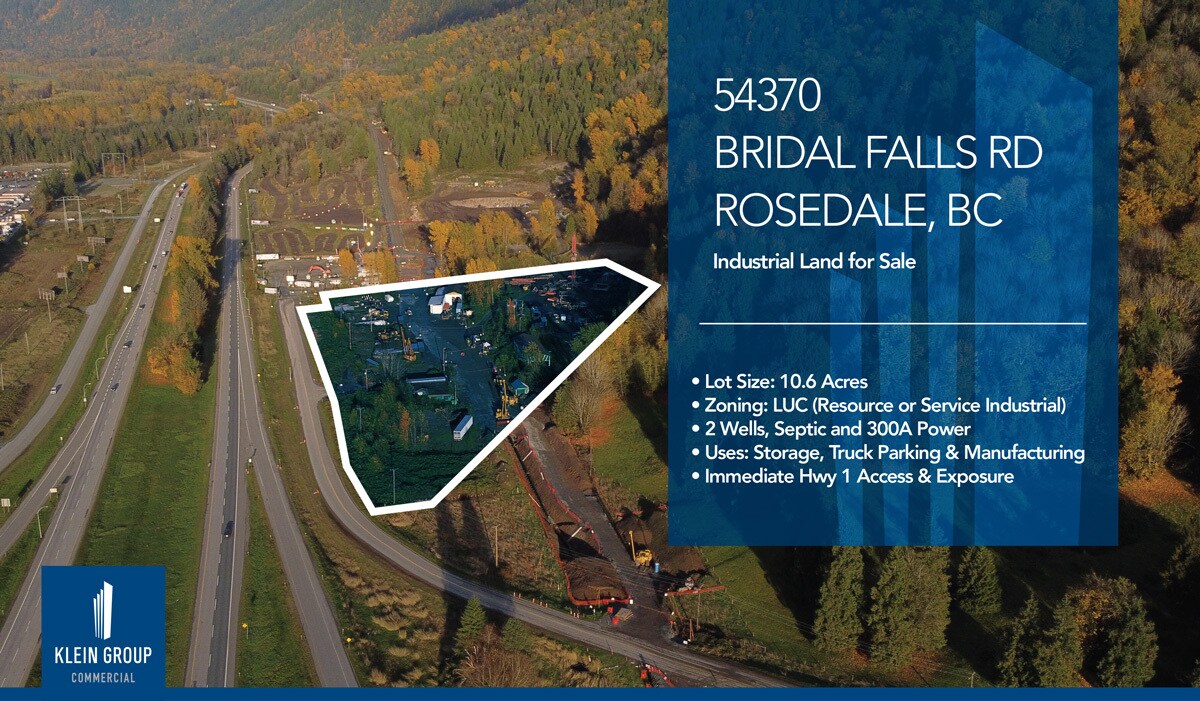 54370 Bridal Falls Rd, Rosedale, BC for lease Building Photo- Image 1 of 28
