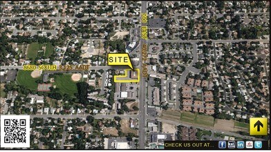 8706 S 700 E, Sandy, UT - Aerial  map view