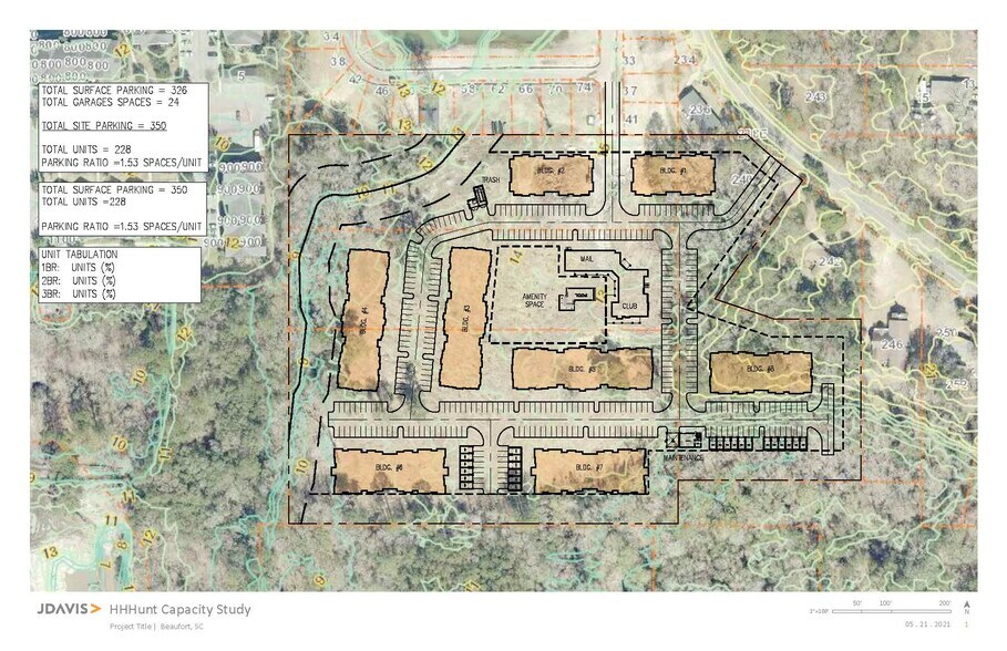 240 Castle Rock Rd, Beaufort, SC à vendre - Plan de site - Image 3 de 4