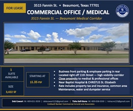 3515 Fannin St, Beaumont, TX for lease Interior Photo- Image 1 of 4