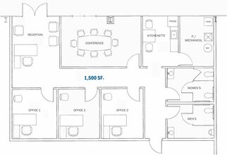 400 Commerce Blvd, Lawrence, PA for lease Floor Plan- Image 2 of 2
