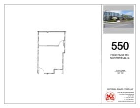 540-550 W Frontage Rd, Northfield, IL for lease Site Plan- Image 1 of 2