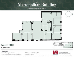 134 N LaSalle St, Chicago, IL for lease Floor Plan- Image 1 of 13