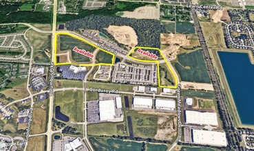 6871 Columbus Pike, Lewis Center, OH - Aerial  map view