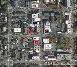 1011 Charles St, Fredericksburg, VA - Aérien  Vue de la carte