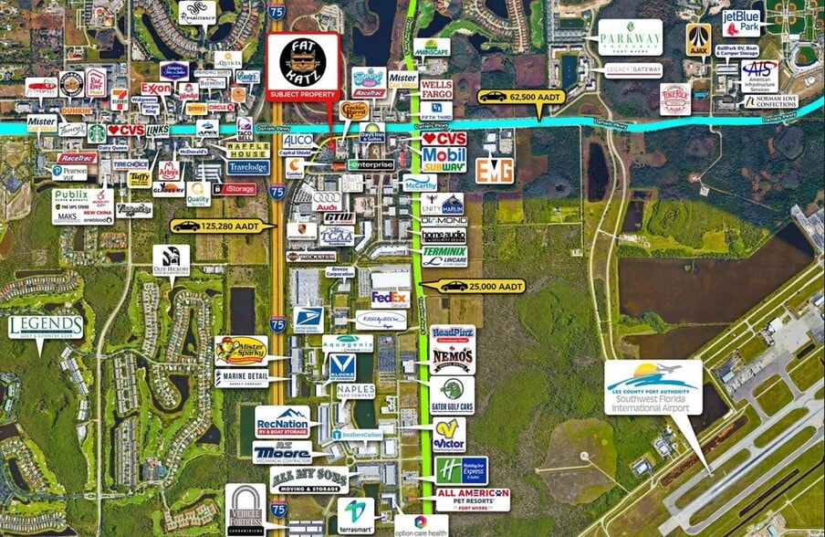 10080 Daniels Interstate Ct, Fort Myers, FL for sale - Aerial - Image 3 of 3