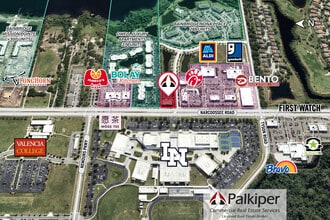 10105 Clear Vista St, Orlando, FL - Aerial map view