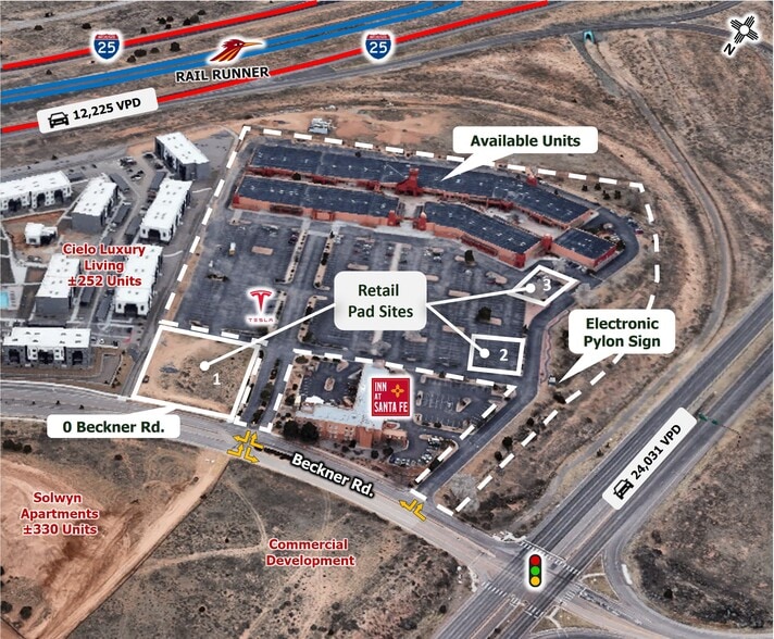 8380 Cerrillos Rd, Santa Fe, NM for lease - Building Photo - Image 2 of 6