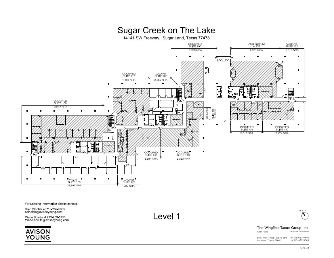 14141 Southwest Fwy, Sugar Land, TX à louer Plan d  tage- Image 1 de 1