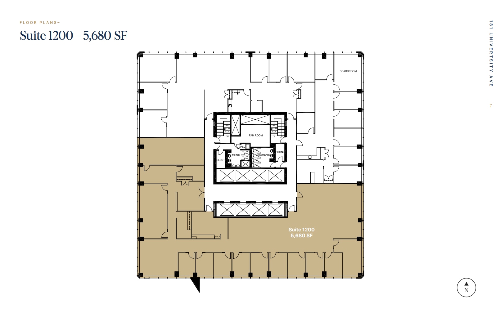 150 York St, Toronto, ON for lease Floor Plan- Image 1 of 1