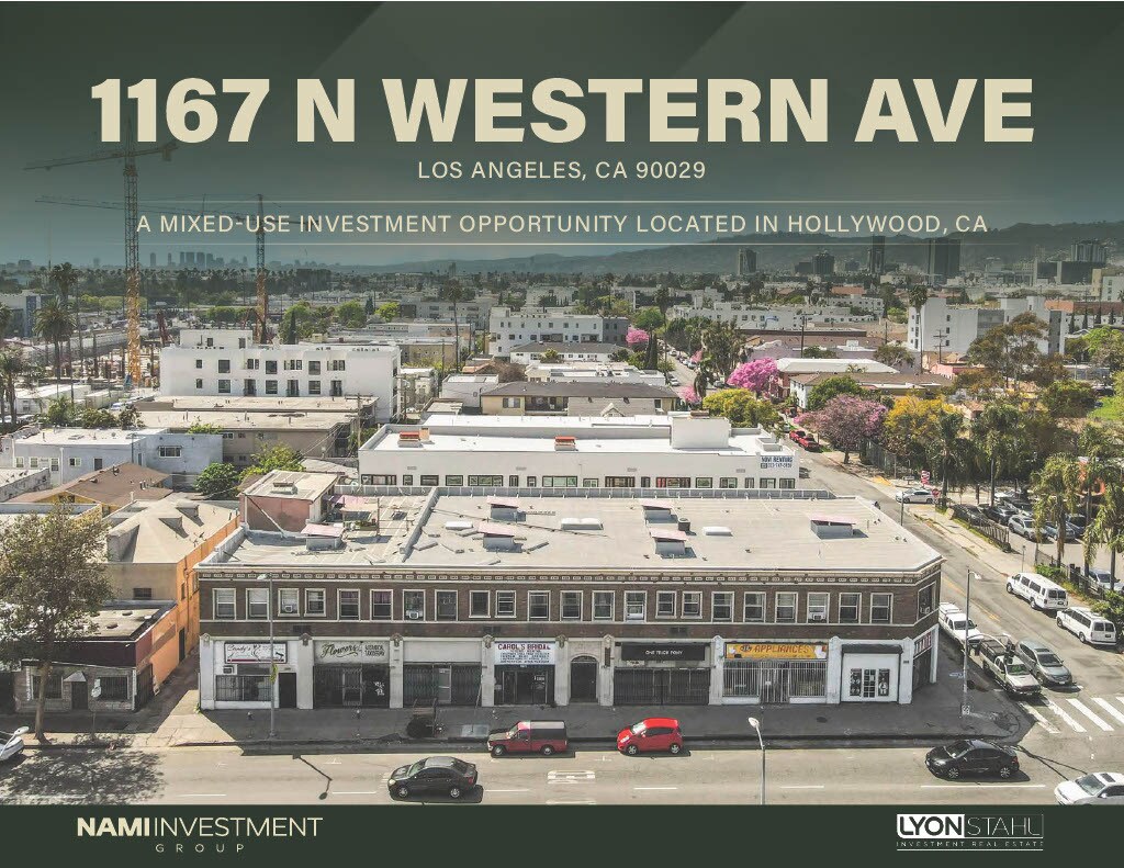 1167-1191 N Western Ave, Los Angeles, CA à vendre Photo du bâtiment- Image 1 de 1
