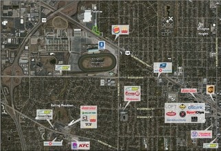 1400 E Northwest Hwy, Palatine, IL - AERIAL  map view
