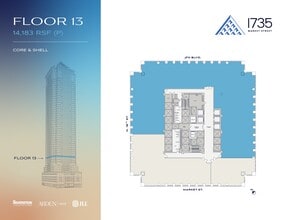 1735 Market St, Philadelphia, PA for lease Site Plan- Image 1 of 1