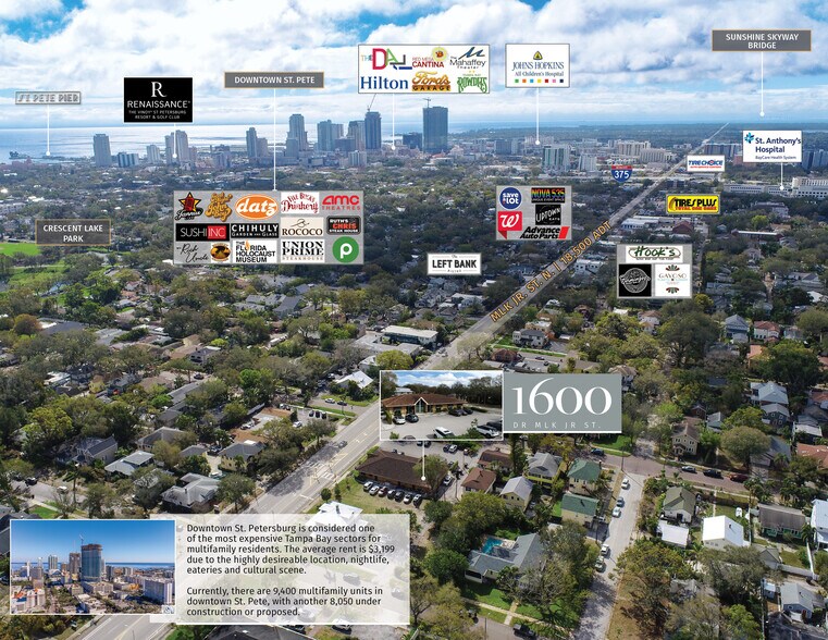 1600 Dr Martin Luther King Jr St N, Saint Petersburg, FL à vendre - Photo du bâtiment - Image 2 de 6