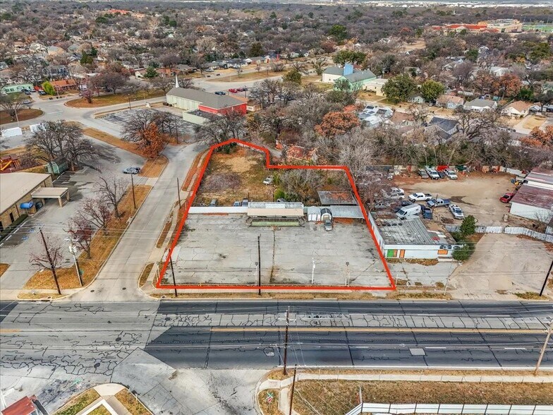 3509 E Belknap St, Fort Worth, TX à vendre - Aérien - Image 2 de 14