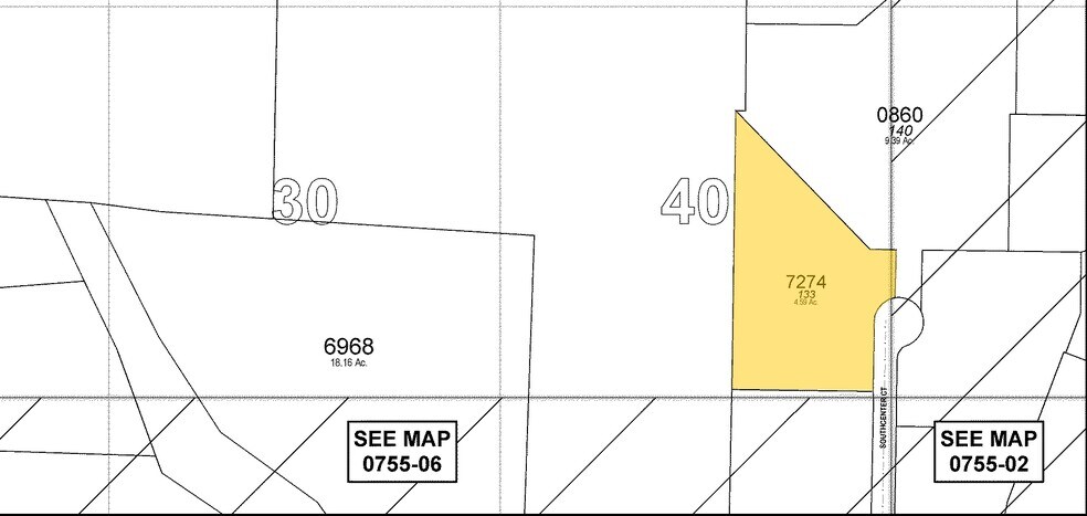 133 Southcenter Ct, Morrisville, NC à louer - Plan cadastral - Image 2 de 10