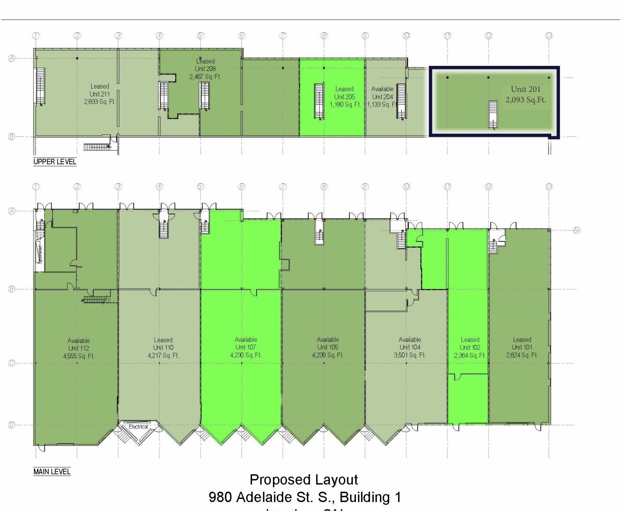 980 Adelaide St S, London, ON for lease Floor Plan- Image 1 of 1