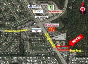 7770 S US Highway 1, Port Saint Lucie, FL - AÉRIEN Vue de la carte - Image1