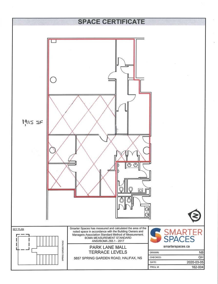 5657 Spring Garden Rd, Halifax, NS à louer Plan d’étage- Image 1 de 1