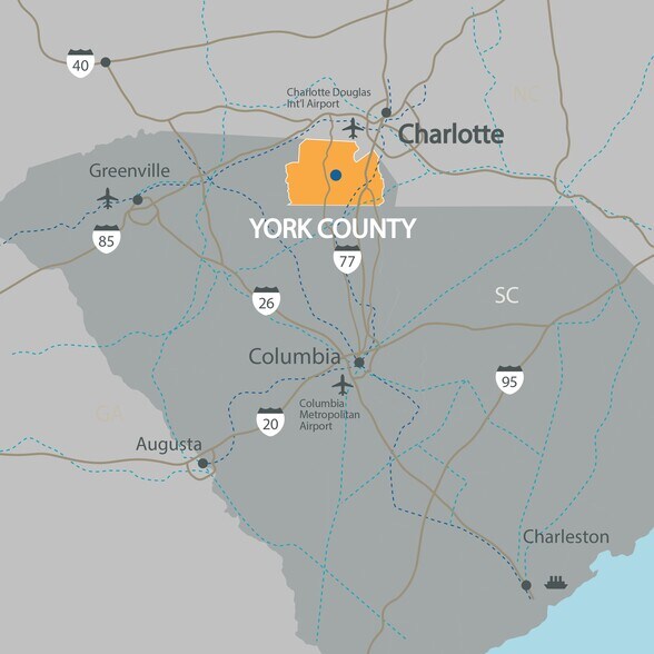 Firetower Road, Rock Hill, SC à vendre - Photo du bâtiment - Image 3 de 3