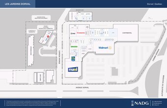 310-484 Av Dorval, Dorval, QC for lease Site Plan- Image 2 of 2