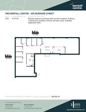 555 Burrard St, Vancouver, BC for lease Floor Plan- Image 1 of 1