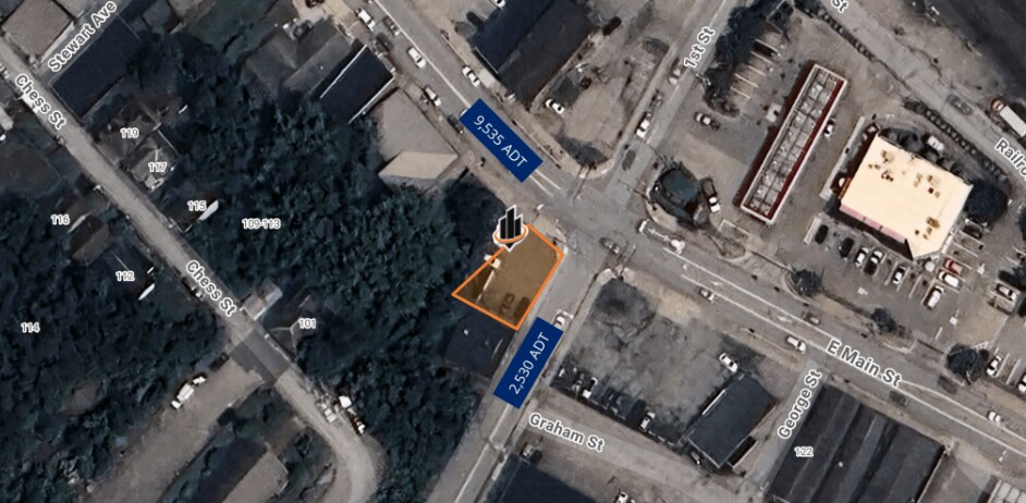 100 W Main St, Monongahela, PA à vendre Photo principale- Image 1 de 2