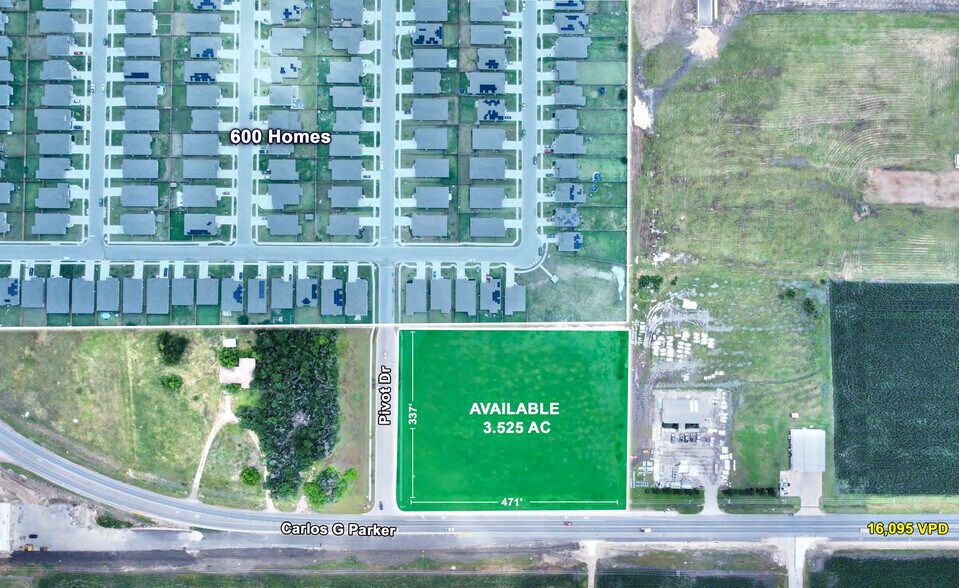 675 Carlos G Parker Blvd NW, Taylor, TX à vendre - Aérien - Image 3 de 11