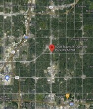 8200 Travis St, Overland Park, KS - AERIAL  map view