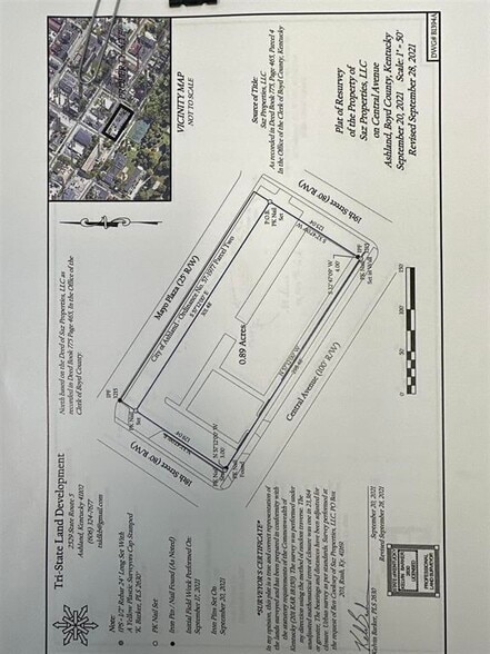 18th St, Ashland, KY à vendre - Plan cadastral - Image 2 de 20