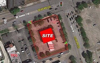 8002 Kirby Dr, Houston, TX - AERIAL  map view - Image1