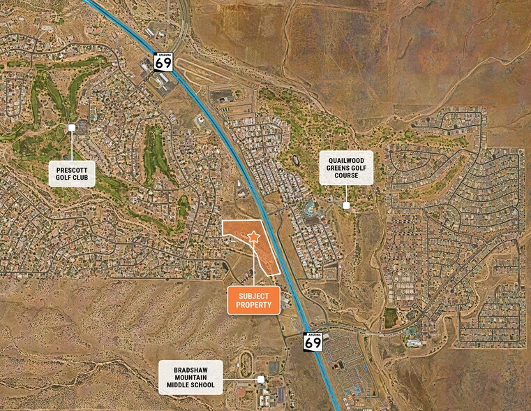 12151 AZ-69, Dewey, AZ à vendre - Aérien - Image 1 de 3