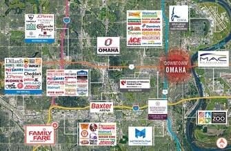5110 S 108th St, Omaha, NE - Aerial  map view - Image1