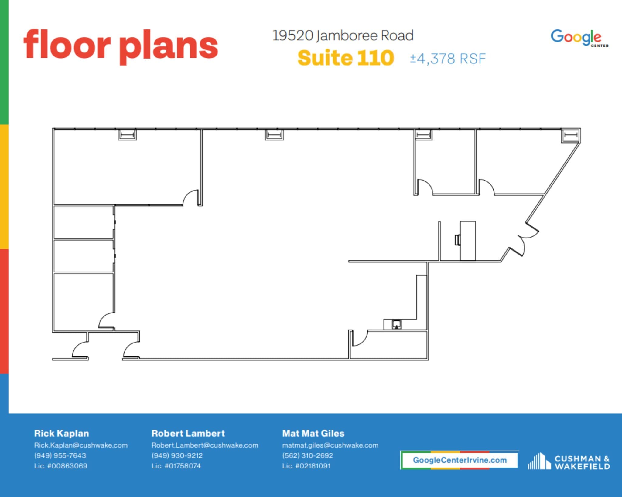 19520 Jamboree Rd, Irvine, CA for lease Floor Plan- Image 1 of 1