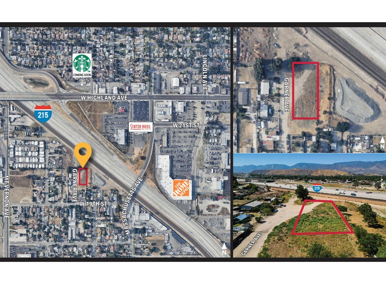 +/-.50 Acre Residential Zoned Land, San Bernardino, CA for sale - Aerial - Image 3 of 7