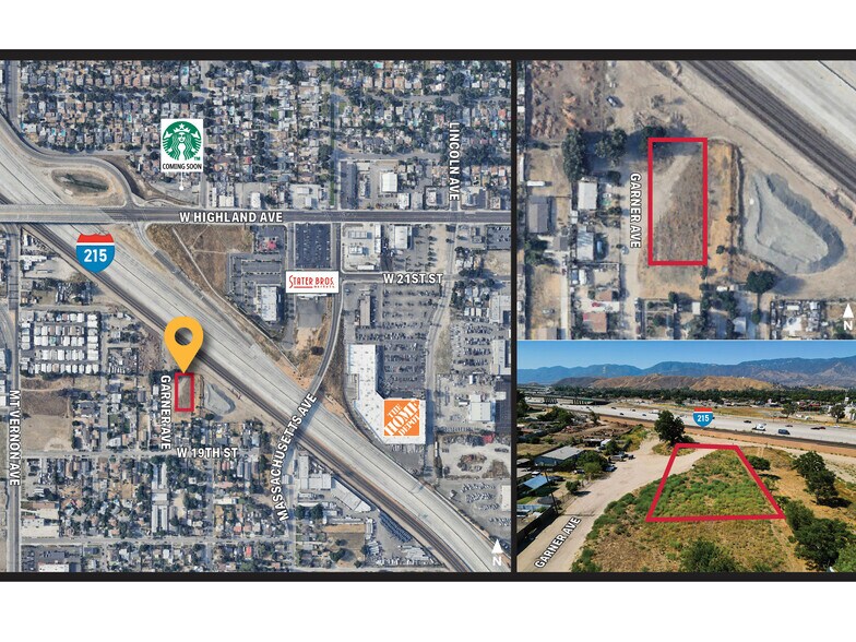 +/-.50 Acre Residential Zoned Land, San Bernardino, CA à vendre - Aérien - Image 3 de 7