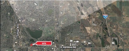 4502 Boardwalk Dr, Fort Collins, CO - Aerial  map view - Image1