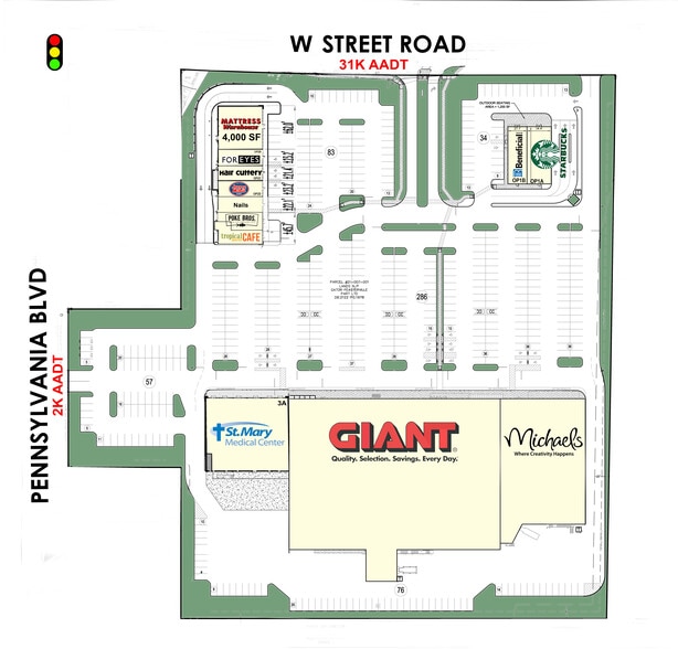 176 W Street Rd, Feasterville Trevose, PA for lease - Building Photo - Image 3 of 4