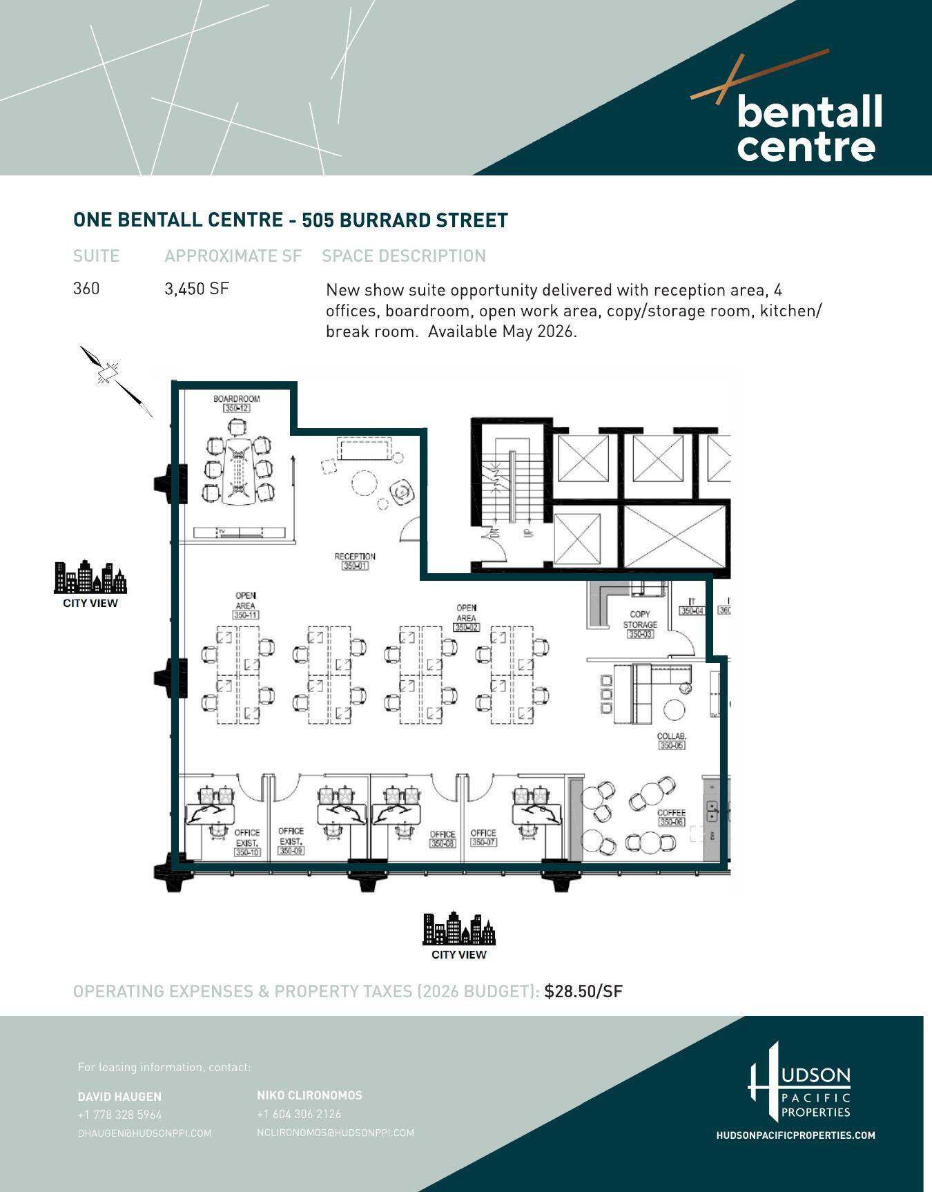 505 Burrard St, Vancouver, BC for lease Floor Plan- Image 1 of 1