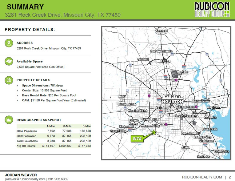 3281 Rocky Creek Dr, Missouri City, TX à louer - Photo du bâtiment - Image 2 de 23