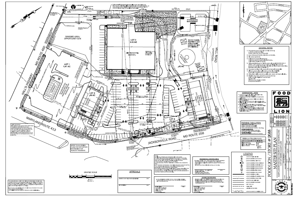 1 Jacksonville Rd, Crisfield, MD à louer Plan de site- Image 1 de 4