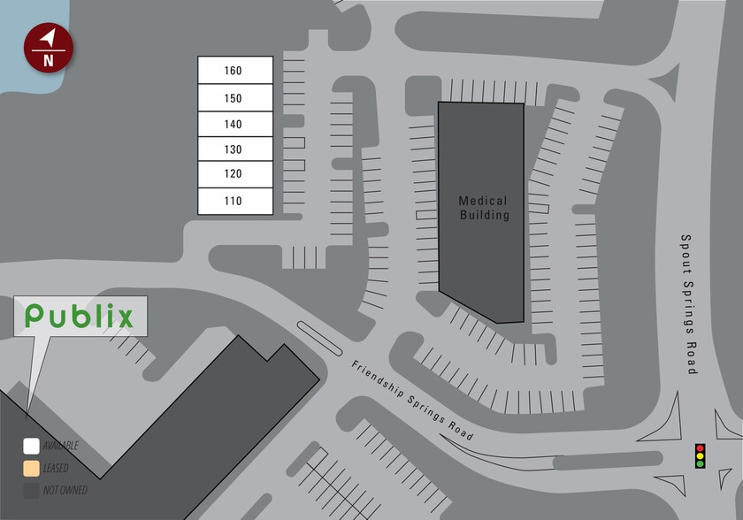 7320 Friendship Springs Blvd, Flowery Branch, GA for lease - Site Plan - Image 2 of 2