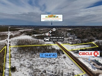 More details for adj. to 13205 U.S. 41, Champion, MI - Land for Sale