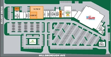10005-10075 W Hillsborough Ave, Tampa, FL for lease Site Plan- Image 1 of 2