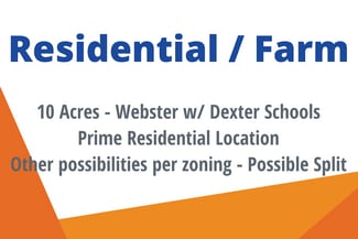 Plus de détails pour 6182 Territorial W Rd, Dexter, MI - Terrain à vendre