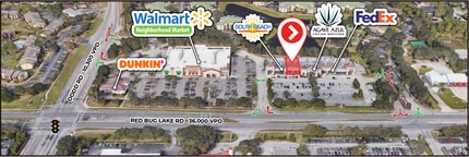 5248 Red Bug Lake Rd, Winter Springs, FL - AERIAL map view - Image1