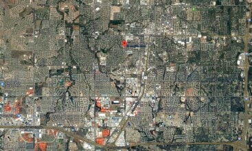 817 S Kelly Ave, Edmond, OK - AERIAL map view