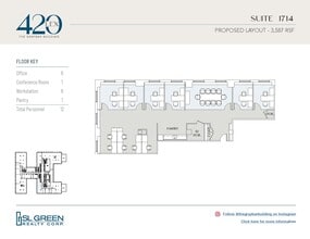 420 Lexington Ave, New York, NY à louer Plan d’étage- Image 2 de 2